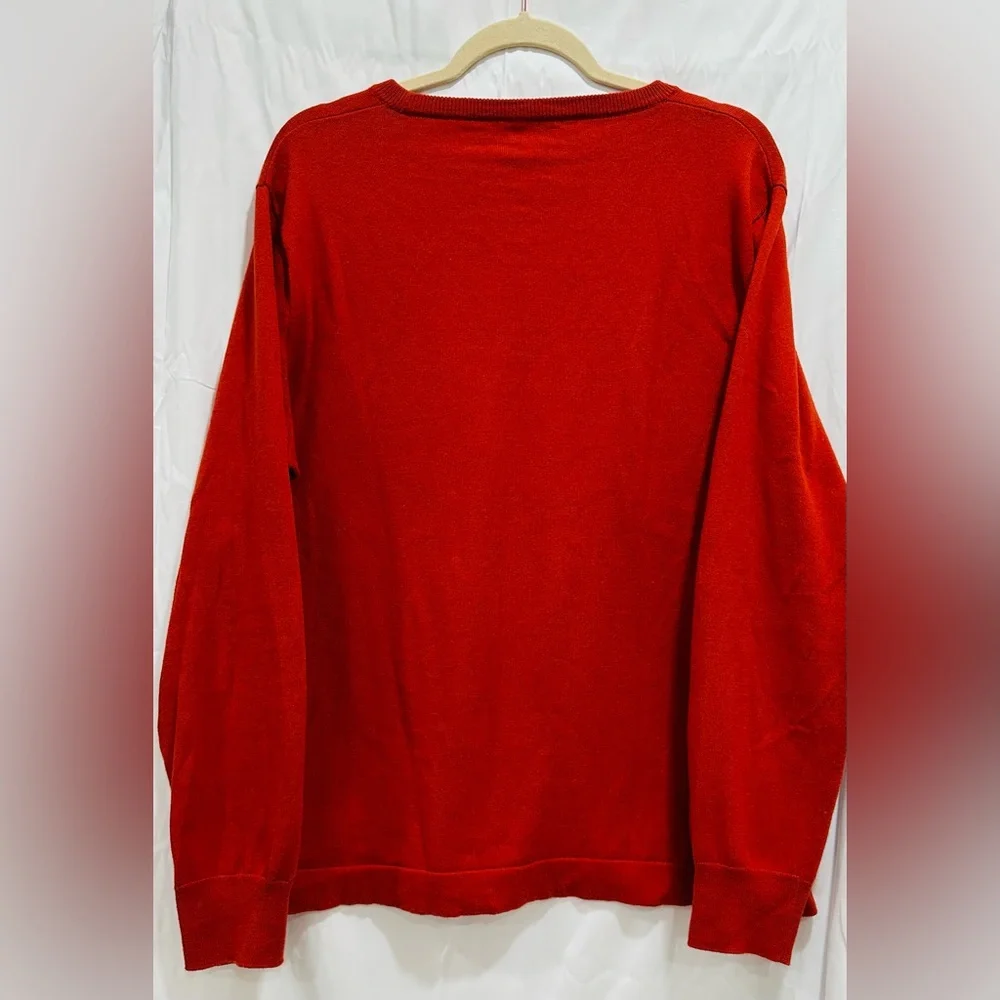 J.Crew 100% Cotton‎ Crewneck Men’s Sweater Orange Size L